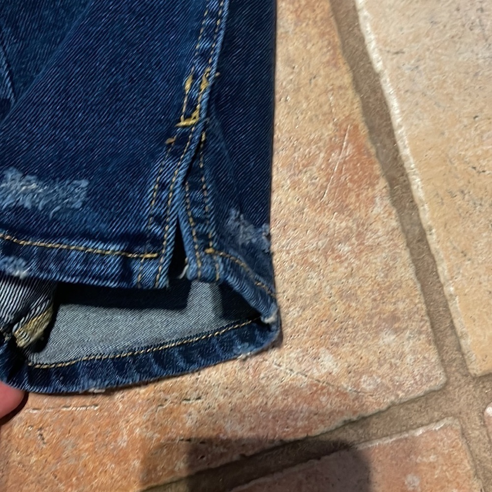 Zara embroidered ankle jeans - Picture 2 of 6